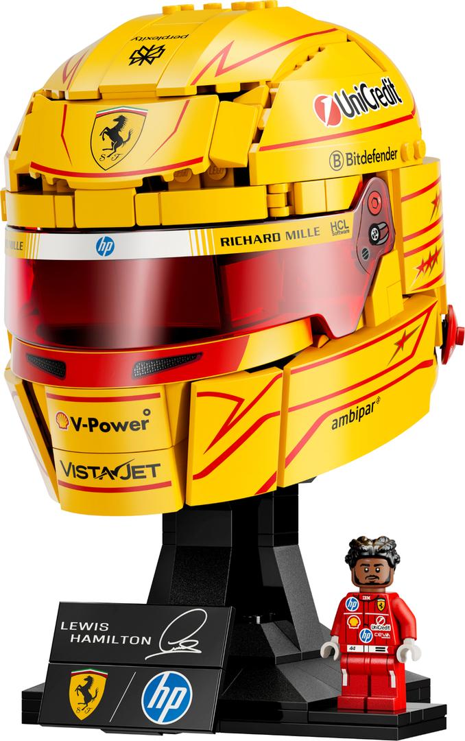 Lego - Scuderia Ferrari HP Lewis Hamilton Helmet | 884 Pcs | 14Y+