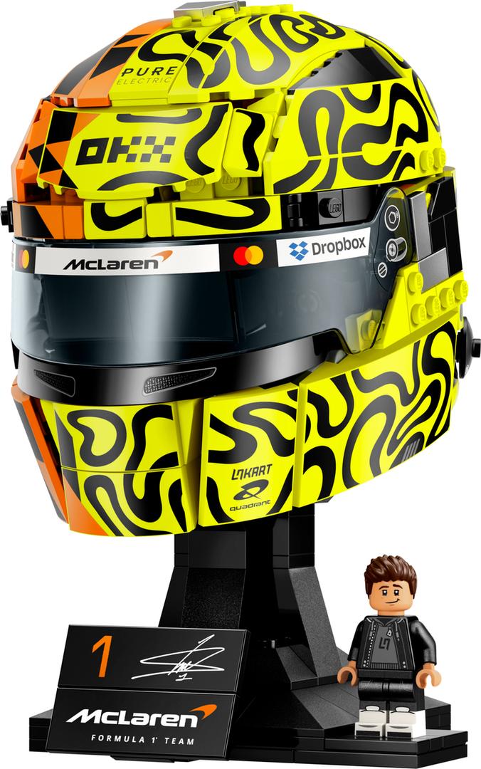 Lego - McLaren Mastercard F1 Team Lando Norris Helmet | 793 Pcs | 14Y+