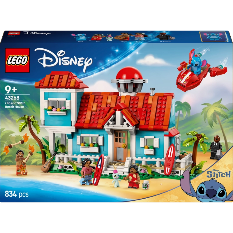 Lego - Lilo and Stitch Beach House 834 Pcs 9Y+ — BambiniJO Jordan