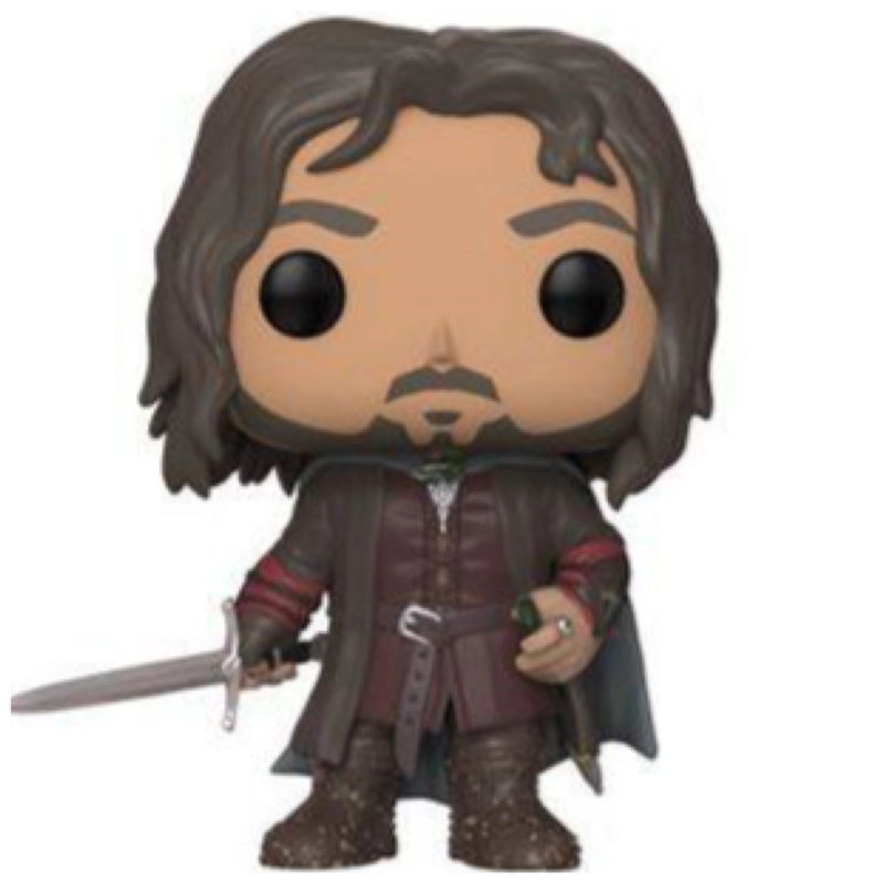 Funko - Pop! أفلام: لورد أوف ذا رينغ - أراغورن | 3 سنوات فما فوق Funko - Pop! أفلام: لورد أوف ذا رينغ - أراغورن | 3 سنوات فما فوق