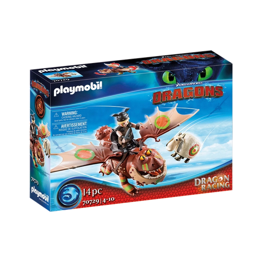 Playmobil Dragon Racing Fishlegs Meatlug