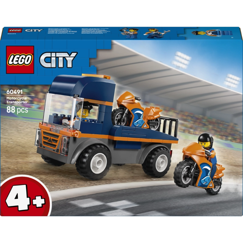 Lego - Motorcycle Transporter 88 Pcs 4Y+ — BambiniJO Jordan