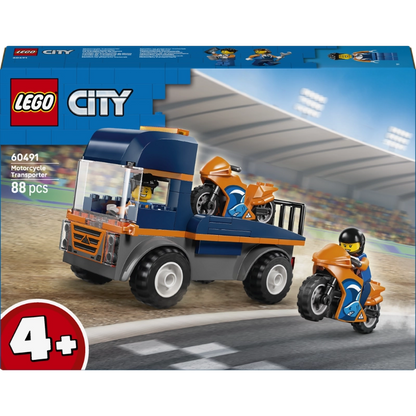 Lego - Motorcycle Transporter 88 Pcs 4Y+ — BambiniJO Jordan