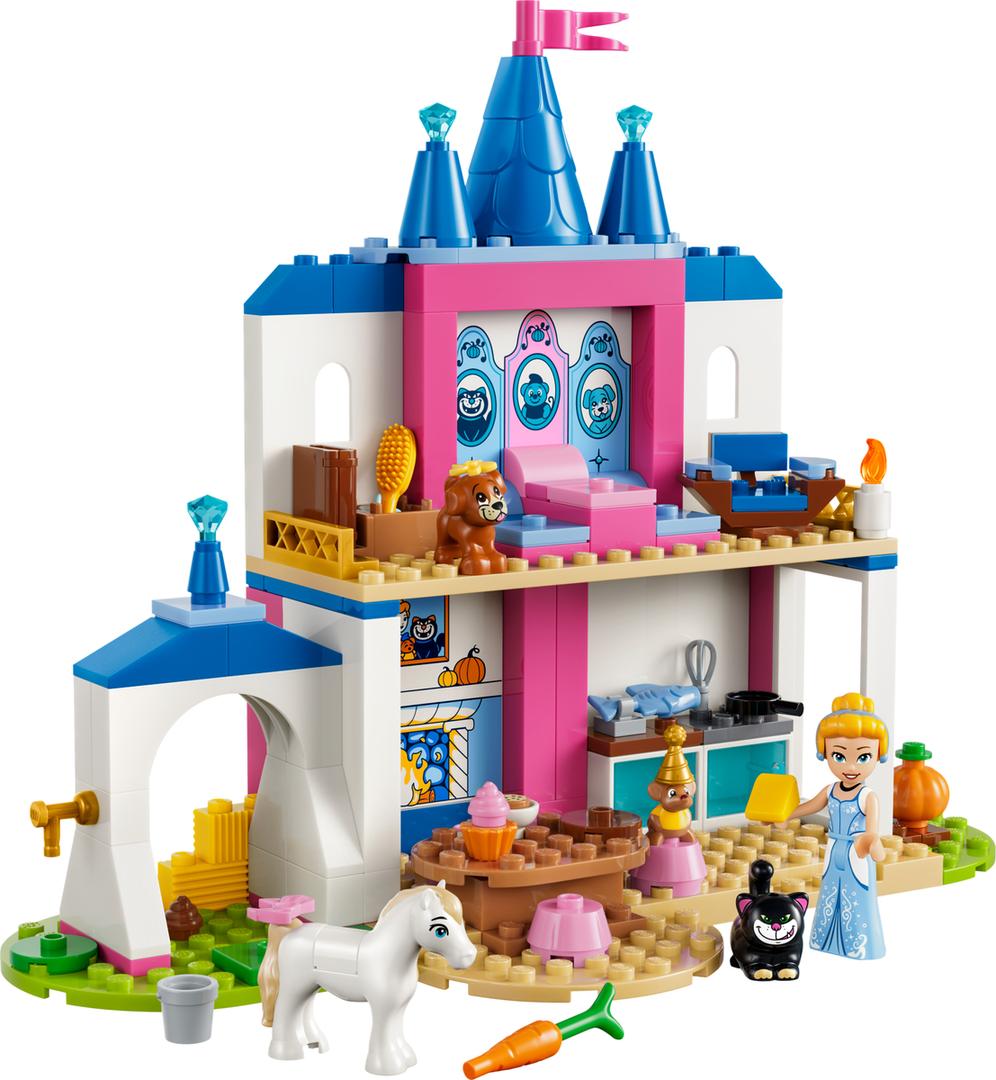 Lego - Cinderella Animal Friends Castle | 149 Pcs | 4Y+