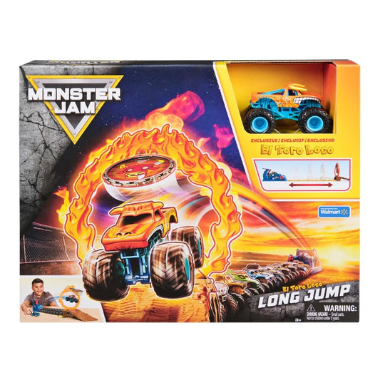 Monster Jam - El Toro Loco Long Jump Playset | 3Y+