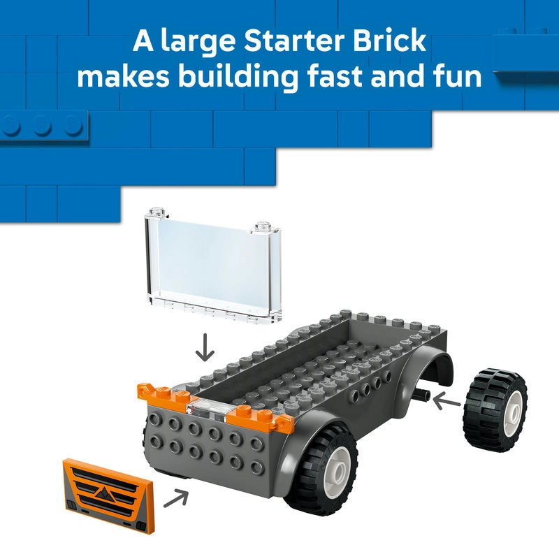Lego - Motorcycle Transporter 88 Pcs 4Y+ — BambiniJO Jordan