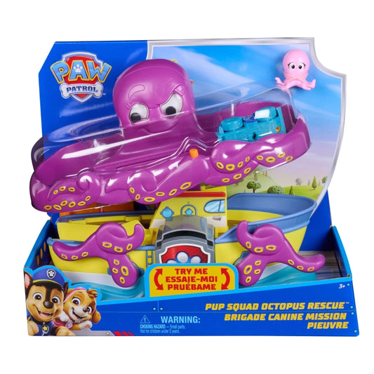 Paw Patrol - Pup Squad Octopus Rescue Playset | 3Y+