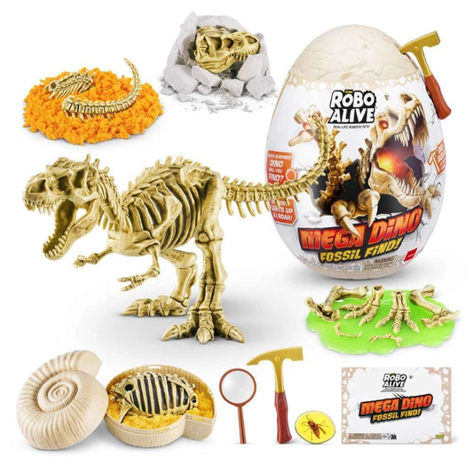 Robo Alive - Mega Dino Fossil Find Surprise Egg- Series 1 | 5Y+ — BambiniJO Jordan