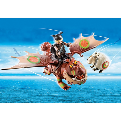 Playmobil Dragon Racing Fishlegs Meatlug