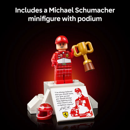 Lego - Ferrari F2004 & Michael Schumacher 735 Pcs 18Y+ — BambiniJO Jordan