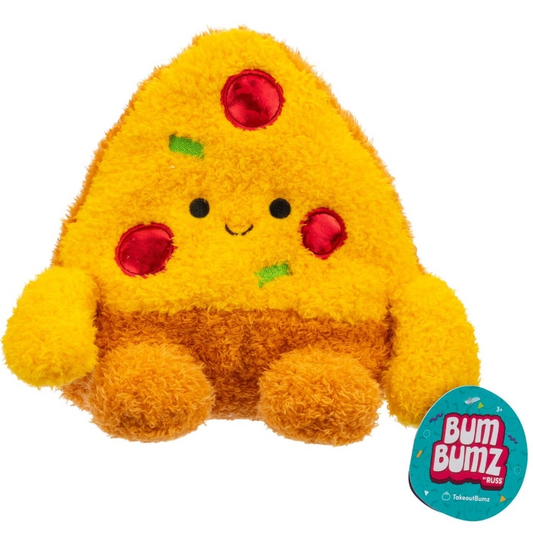BumBumz - TakeoutBumz Pat the Pizza Slice 7.5" Plush | 3Y+