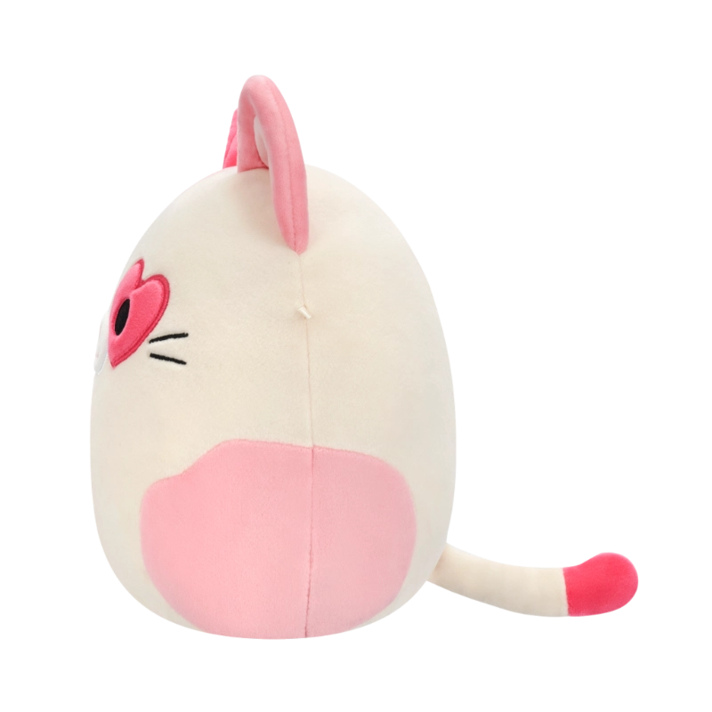 Squishmallows - Little Plush 5" Susan Q the Pink Cat with Heart Eyepatch | 1-6Y