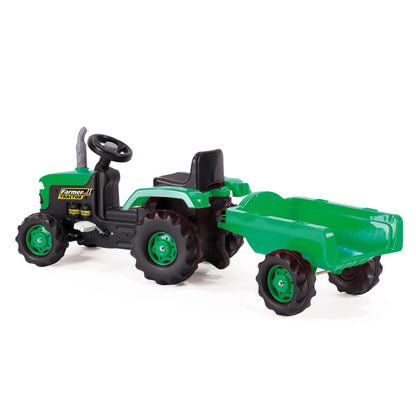 Dolu - Pedal Tractor with Trailer | 3Y+ — BambiniJO Jordan