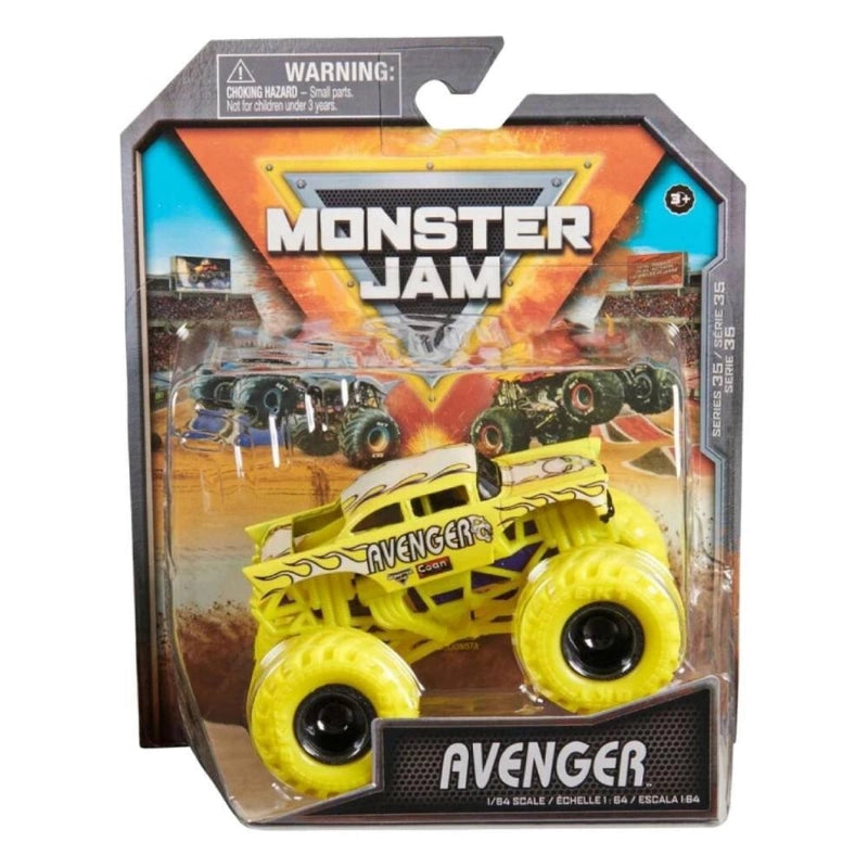 Monster Jam - 1:64 Vehicles Series 35 | 3Y+ Monster Jam - 1:64 Vehicles Series 35 | 3Y+