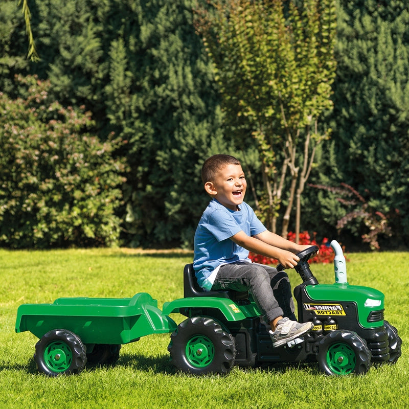 Dolu - Pedal Tractor with Trailer | 3Y+ — BambiniJO Jordan