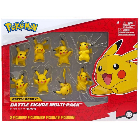 Pokemon - Battle Figure Multipack 8 Figures (Pikachu) | 4Y+