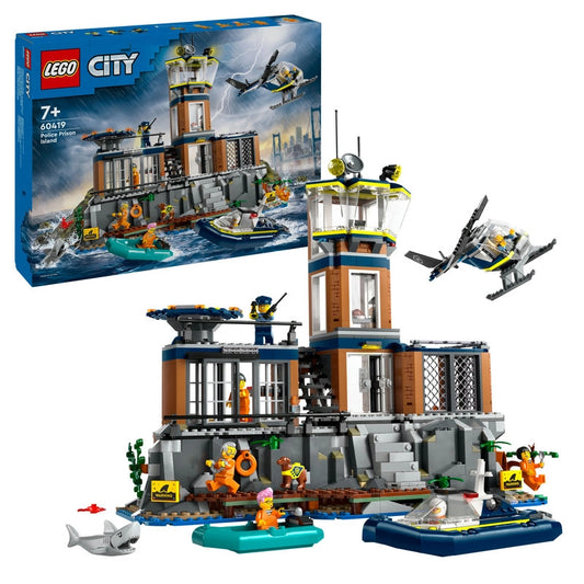 Lego - Police Prison Island 980 Pcs 7Y+ — BambiniJO Jordan