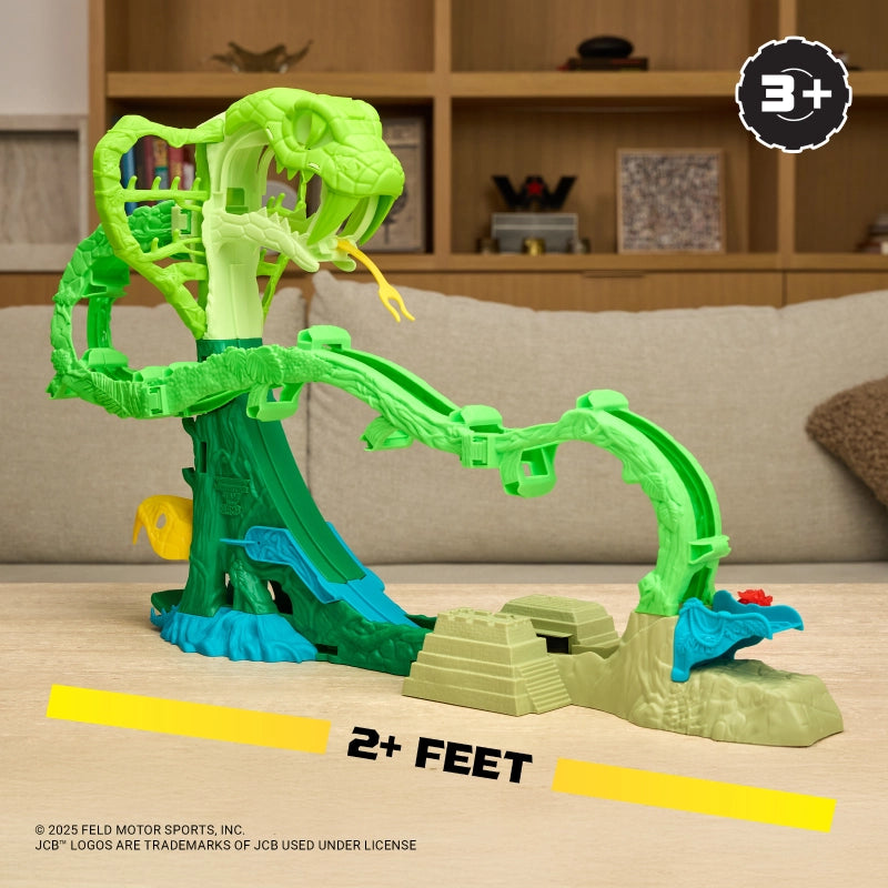 Monster Jam - مجموعة لعب هروب الكوبرا المجنونة من ميني جامز | 3 سنوات فما فوق Monster Jam - مجموعة لعب هروب الكوبرا المجنونة من ميني جامز | 3 سنوات فما فوق