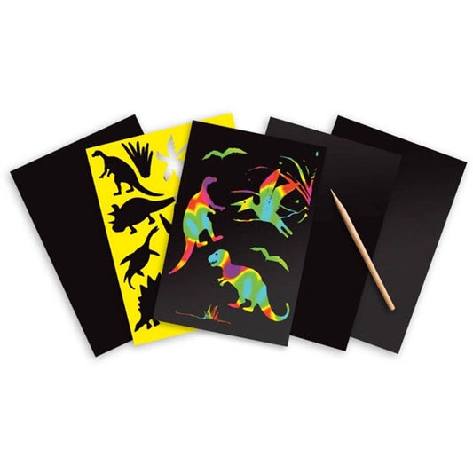 Melissa & Doug Scratch Magic Draw & Learn Dinosaurs 3-6Y — BambiniJO Jordan