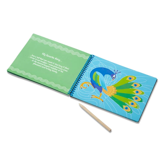 Melissa & Doug On The Go Scratch Art: Hidden Picture Pad- Favorite Things | 5Y+ — BambiniJO Jordan