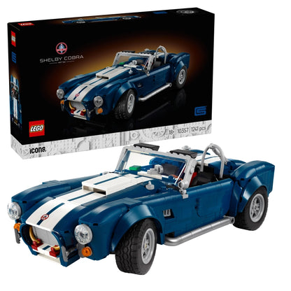 Lego - Shelby Cobra 427 S/C (Rare Edition) 1241 Pcs 18Y+ — BambiniJO Jordan