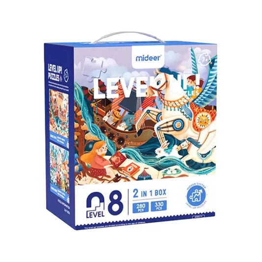 Mideer - Level Up Puzzle- 8 Magic Book and Fairy Tale