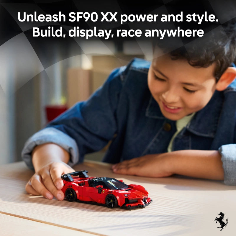 ليغو - فيراري SF90 XX سترادالي سيارة رياضية | 339 قطعة | 9 سنوات فأكثر ليغو - فيراري SF90 XX سترادالي سيارة رياضية | 339 قطعة | 9 سنوات فأكثر