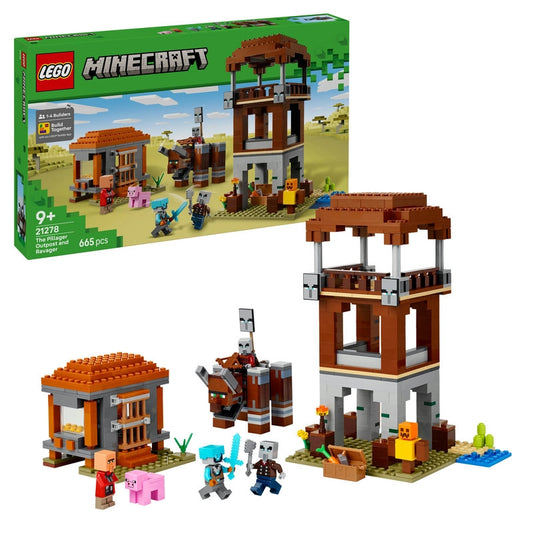 Lego - The Pillager Outpost and Ravager 665 Pcs 9Y+ — BambiniJO Jordan