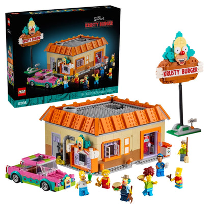 Lego - The Simpsons: Krusty Burger (Rare Edition) 1635 Pcs 18Y+ — BambiniJO Jordan