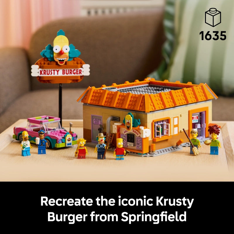 Lego - The Simpsons: Krusty Burger (Rare Edition) 1635 Pcs 18Y+ — BambiniJO Jordan