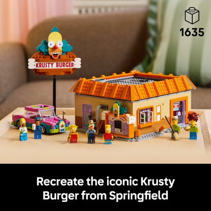 Lego - The Simpsons: Krusty Burger (Rare Edition) 1635 Pcs 18Y+ — BambiniJO Jordan