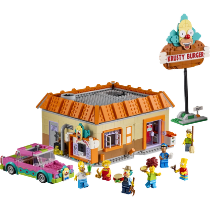 Lego - The Simpsons: Krusty Burger (Rare Edition) 1635 Pcs 18Y+ — BambiniJO Jordan