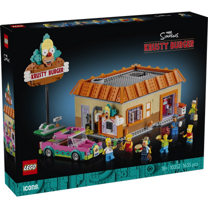 Lego - The Simpsons: Krusty Burger (Rare Edition) 1635 Pcs 18Y+ — BambiniJO Jordan