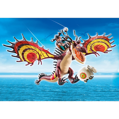 Playmobil Dragon Racing Snotlout Hookfang