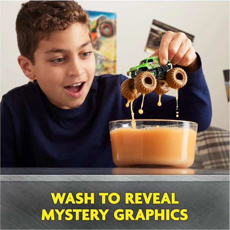 Monster Jam - 1:64 Mystery Mudders 2-Pack | 3Y+ Monster Jam - 1:64 Mystery Mudders 2-Pack | 3Y+