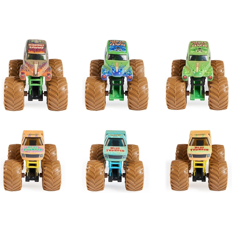 Monster Jam - 1:64 Mystery Mudders 2-Pack | 3Y+ Monster Jam - 1:64 Mystery Mudders 2-Pack | 3Y+