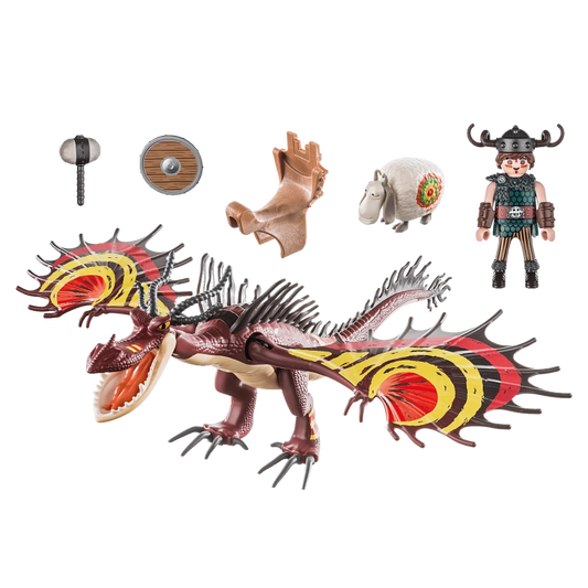 Playmobil Dragon Racing Snotlout Hookfang — BambiniJO Jordan