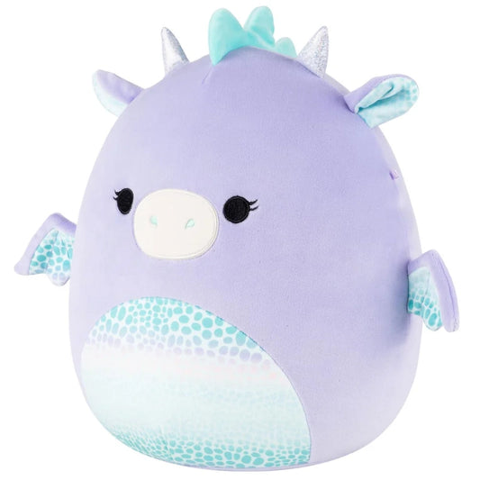 Squishmallows Medium Plush 12" Drow the Purple Dragon with Teal Scaled Belly | 1-6Y — BambiniJO Jordan