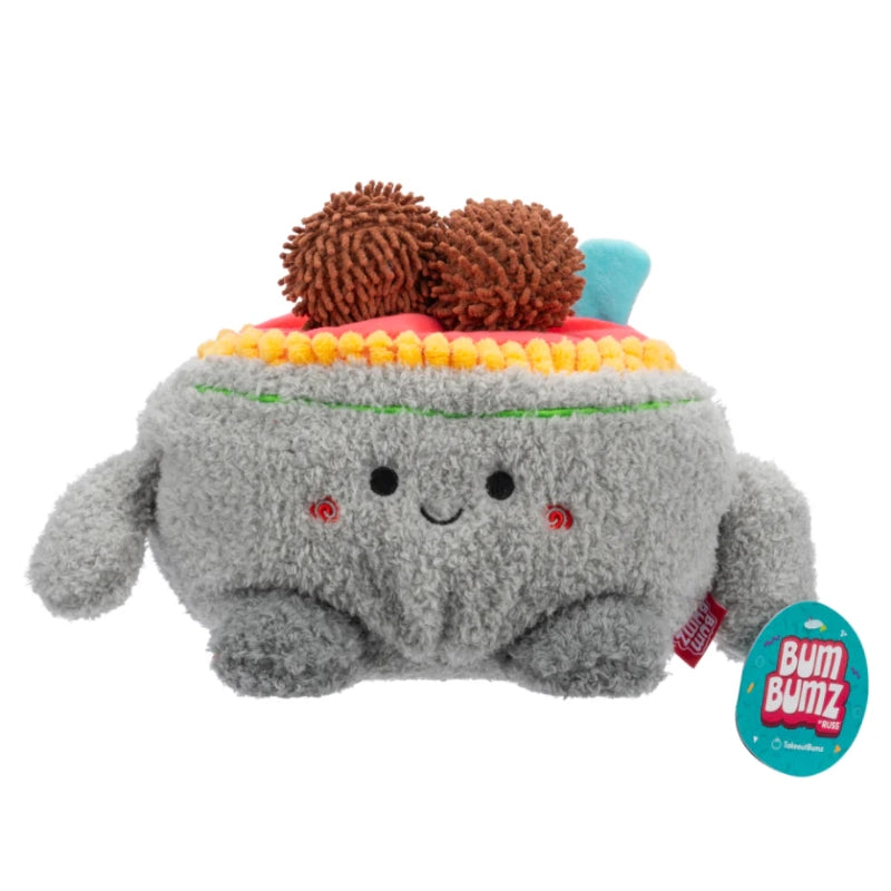 BumBumz - TakeoutBumz Maria the Meatball Bowl 7.5" Plush | 3Y+