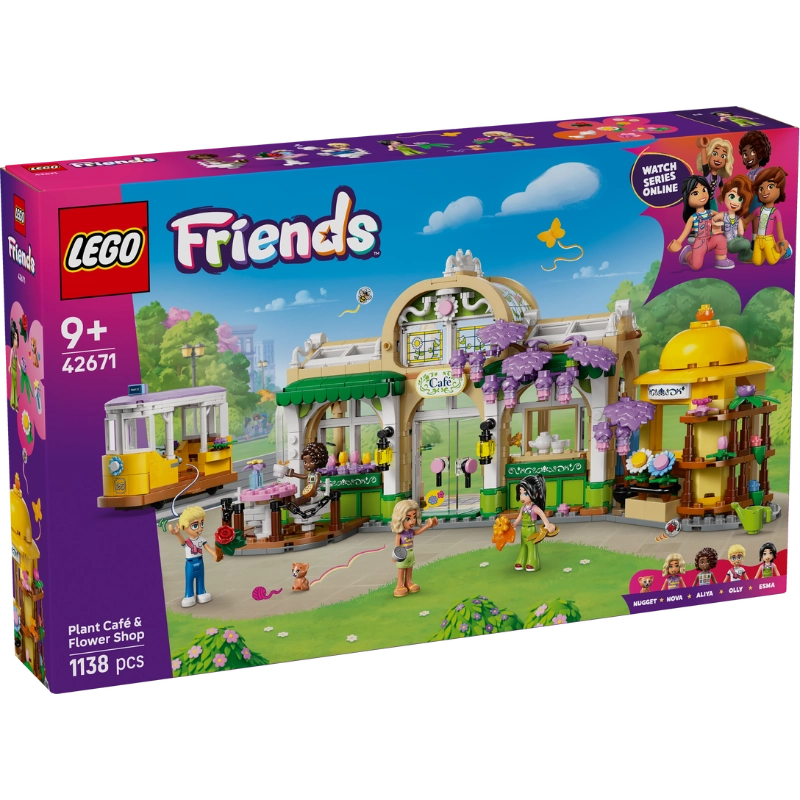 Lego - Plant Cafe & Flower Shop 1138 Pcs 9Y+ — BambiniJO Jordan