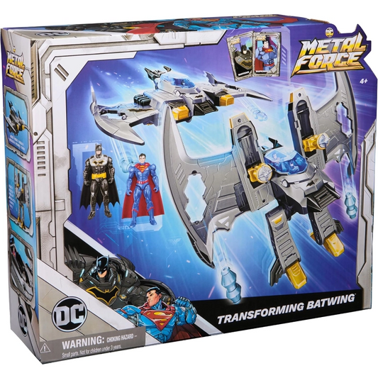 DC Universe - DC Comics, Metal Force Transforming Batwing, 2-in-1 Playset | 4Y+ — BambiniJO Jordan