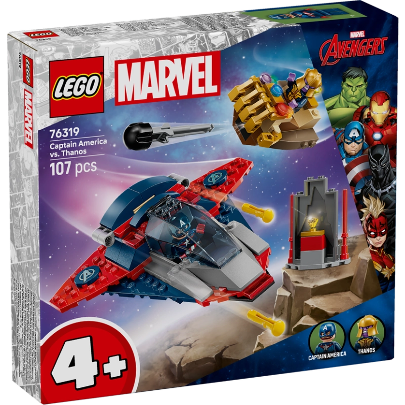 Lego - Captain America vs. Thanos 107 Pcs 4Y+ — BambiniJO Jordan