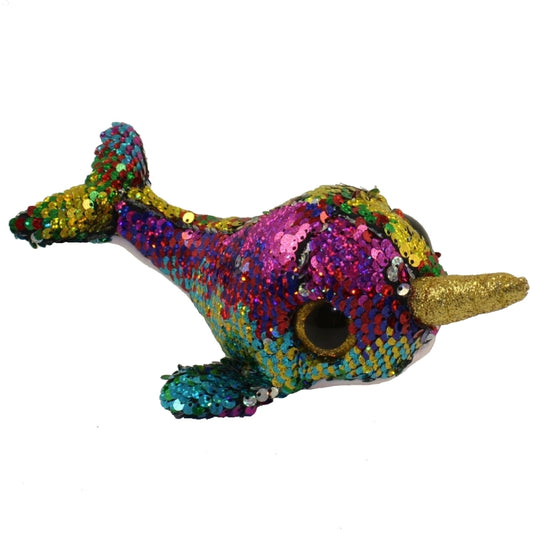 Beanie Boos Flippable Narwhal Calypso Plush 6 inch — BambiniJO Jordan