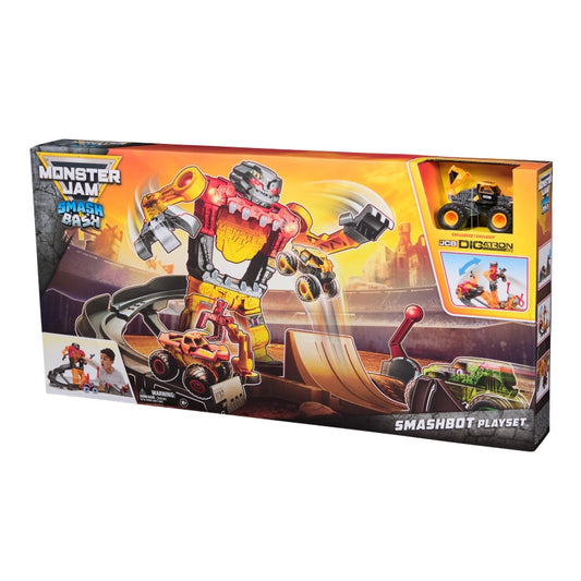 Monster Jam - Smash & Bash SmashBot Playset | 3Y+