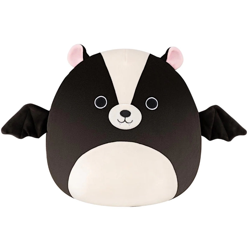Squishmallows - Medium Plush 12" Skyler the Black and White Skunk Bat | 1-6Y