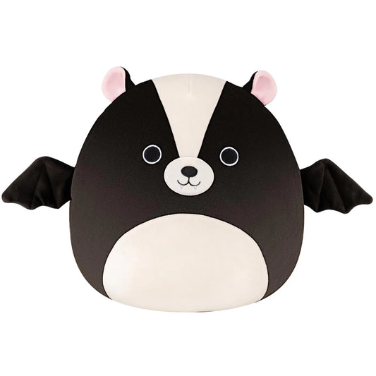 Squishmallows - Medium Plush 12" Skyler the Black and White Skunk Bat | 1-6Y