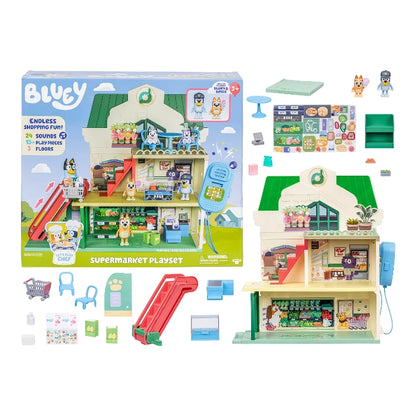 Bluey - Let's Play Chef Supermarket Playset S13 | 3Y+