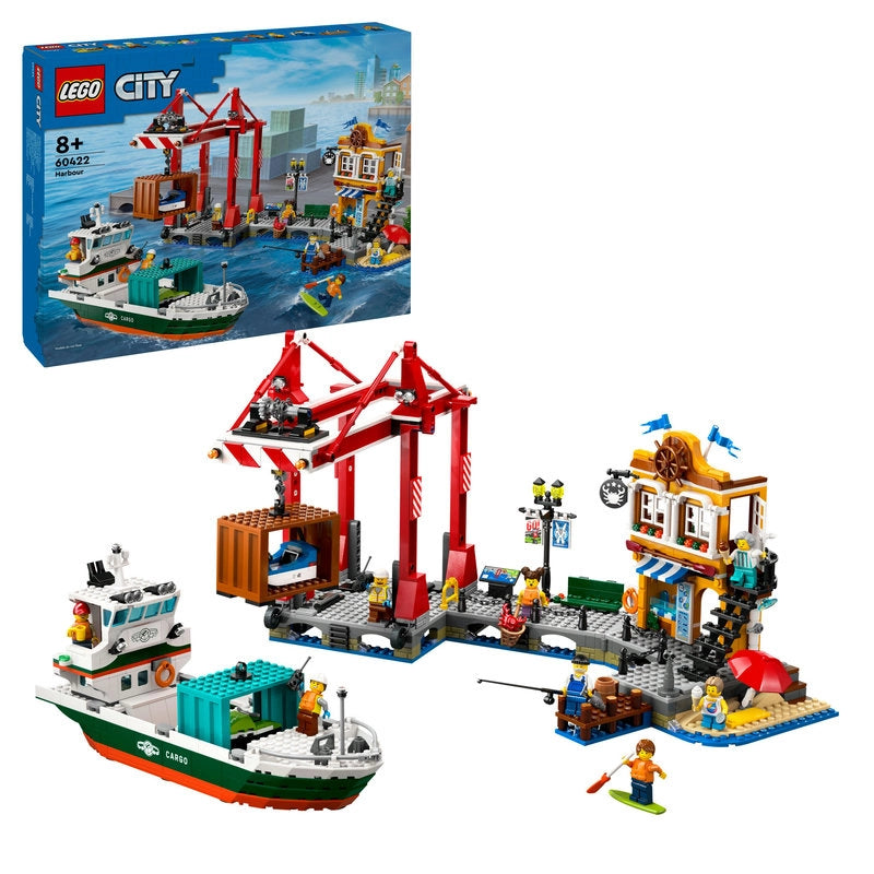 Lego - Seaside Harbor with Cargo Ship 1226 Pcs 8Y+ — BambiniJO Jordan