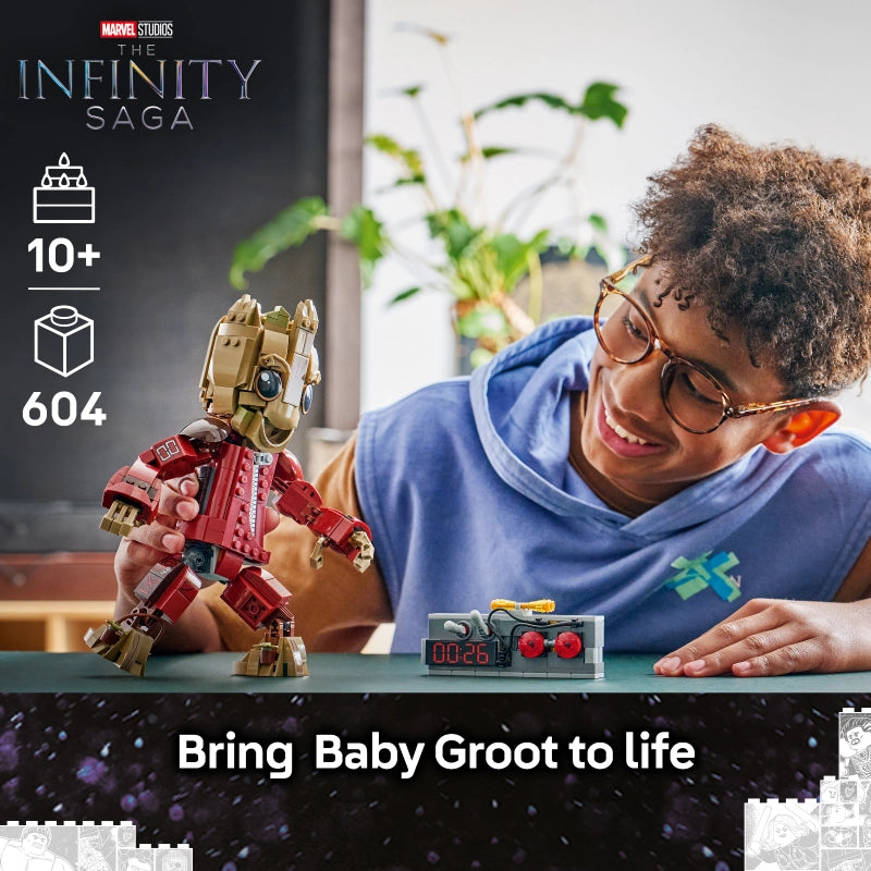 Lego - Ravager Jumpsuit Groot 604 Pcs 10Y+ — BambiniJO Jordan
