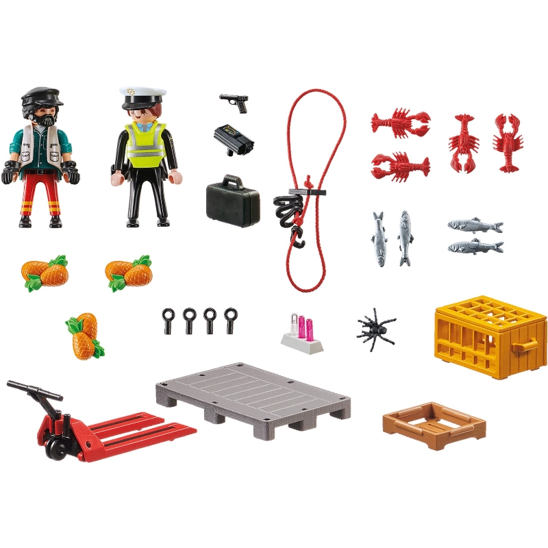 Playmobil - Customs Check- 49 Pcs | 4Y+ Playmobil - Customs Check- 49 Pcs | 4Y+